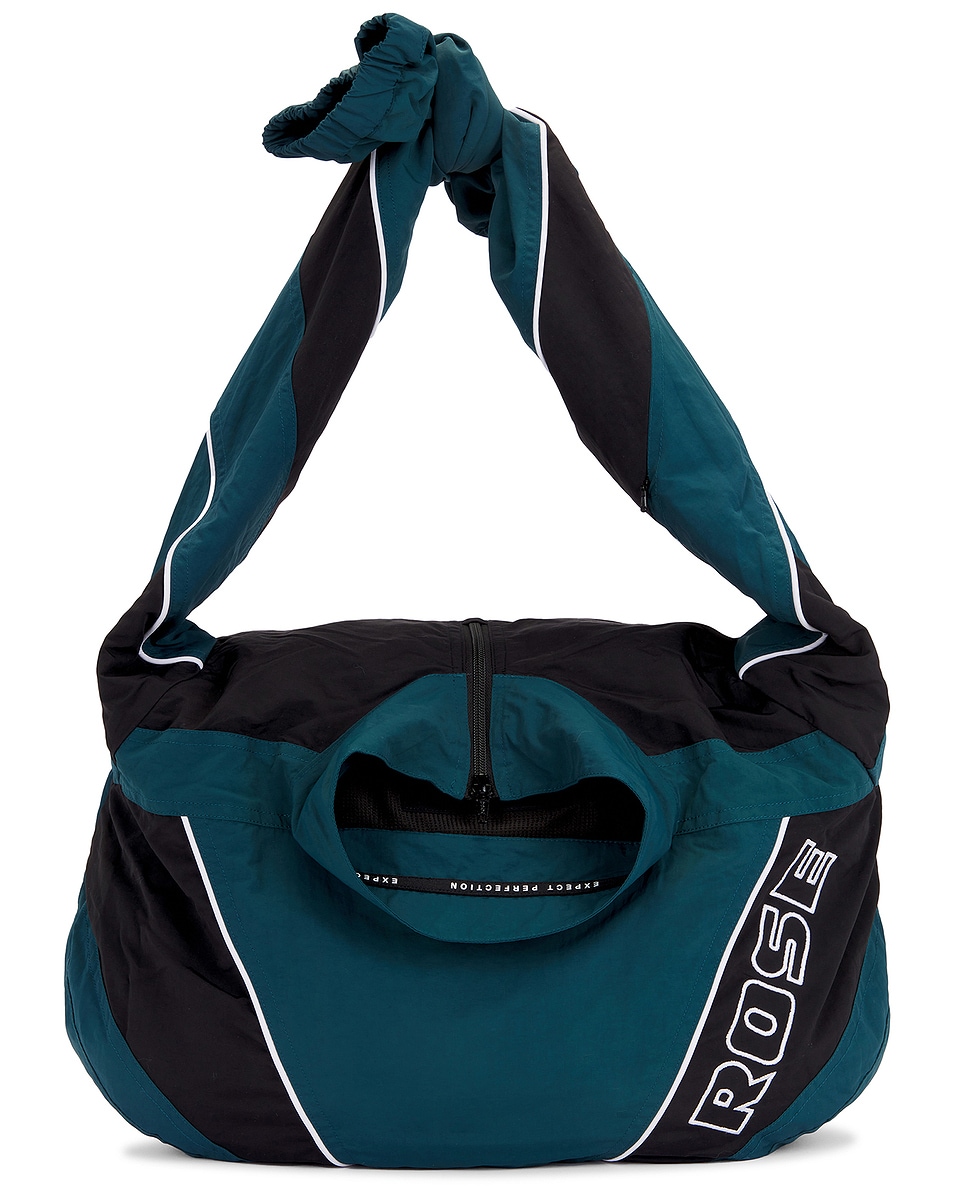 Image 1 of Martine Rose Track Jacket Tote Bag in Green Teal