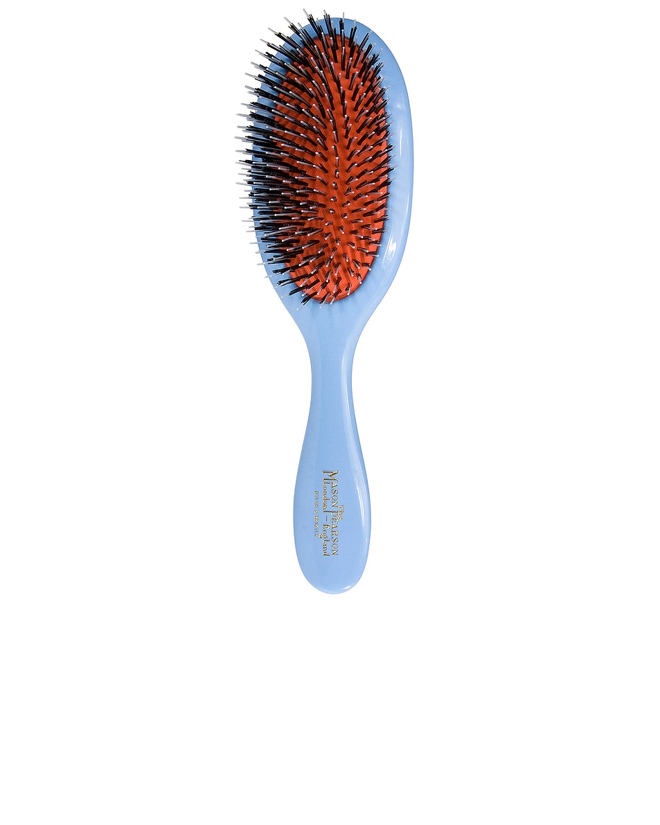 Image 1 of Mason Pearson Handy Mixture Bristle & Nylon Hair Brush in Blue