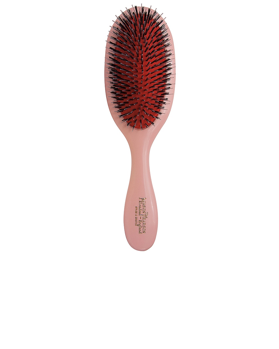 Image 1 of Mason Pearson Handy Mixture Bristle & Nylon Hair Brush in Pink