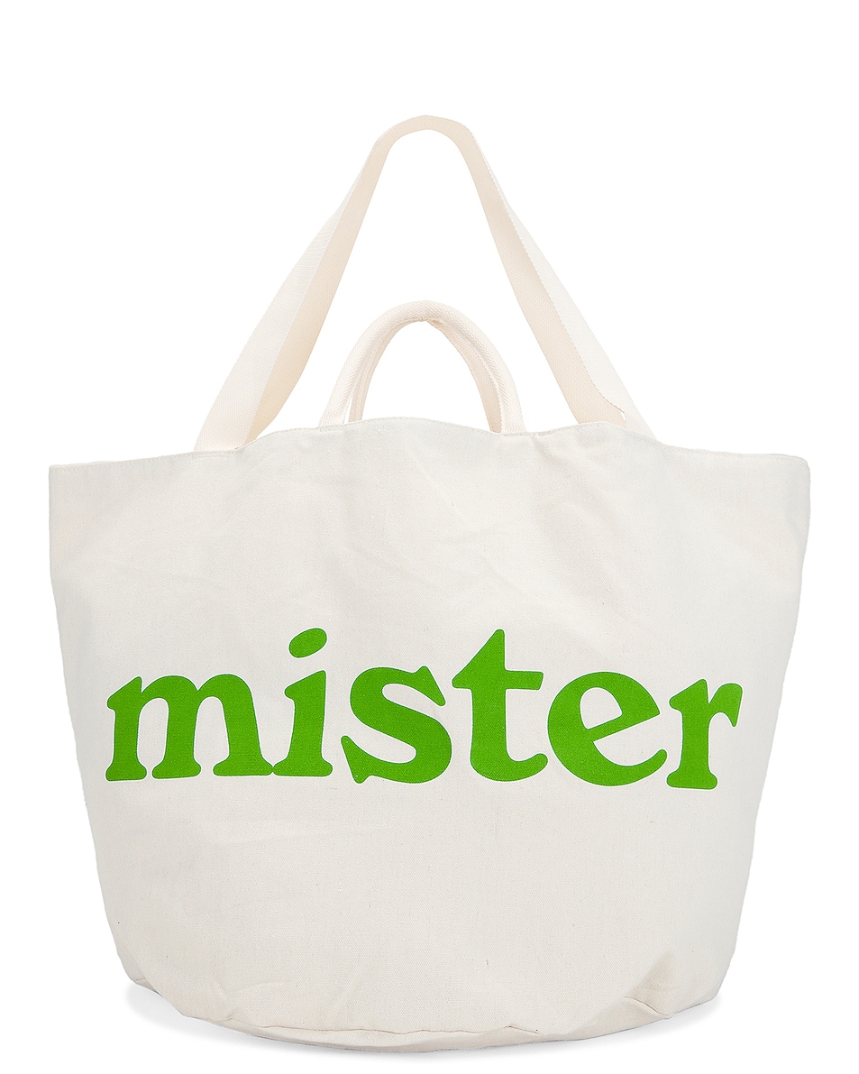 Image 1 of Mister Green Round Grow Pot Large Tote Bag in Natural