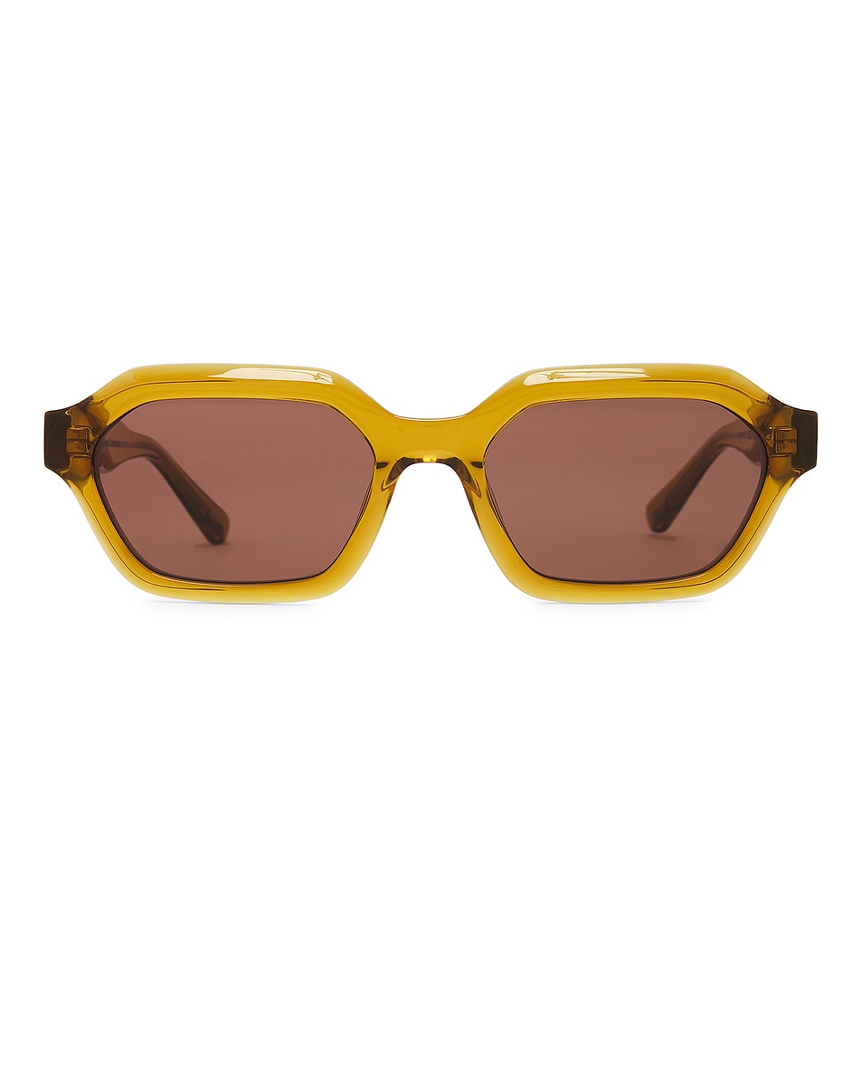 Image 1 of MESSYWEEKEND Anthony Sunglasses in Coffee & Brown