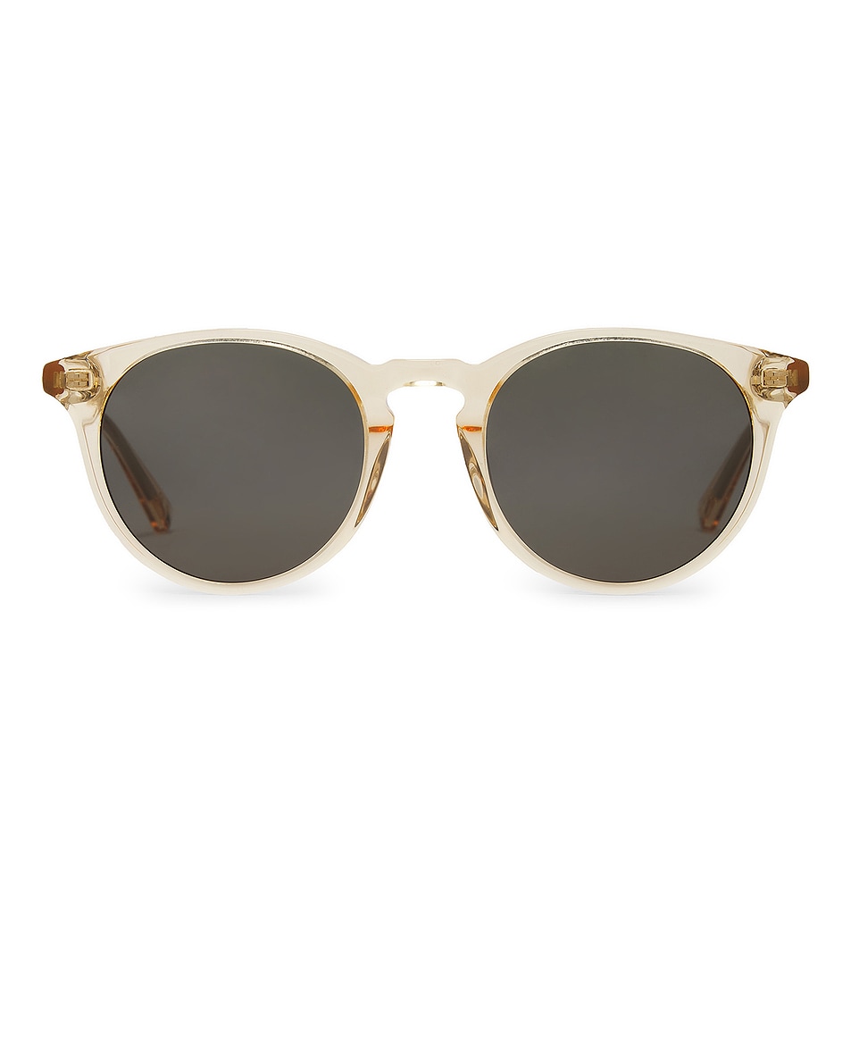 Image 1 of MESSYWEEKEND New Depp Sunglasses in Champagne & Green
