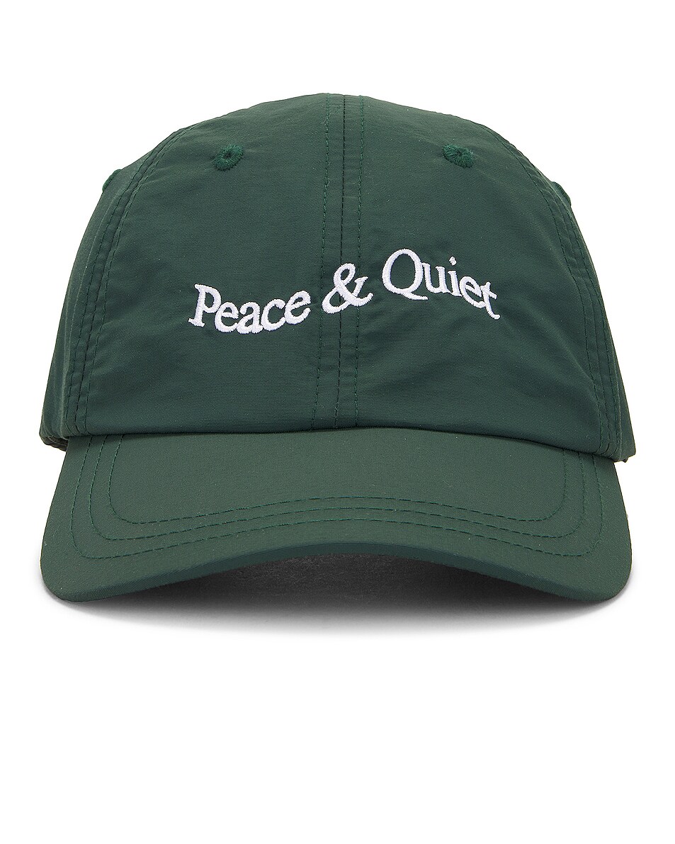 Image 1 of Museum of Peace and Quiet Wordmark Hat in Forest