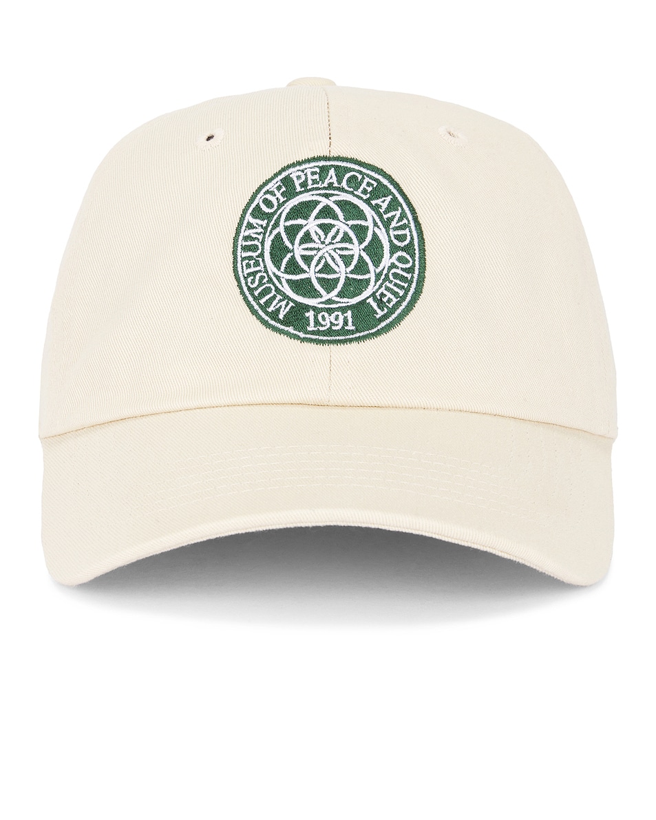 Image 1 of Museum of Peace and Quiet Wellness Center Dad Hat in Bone