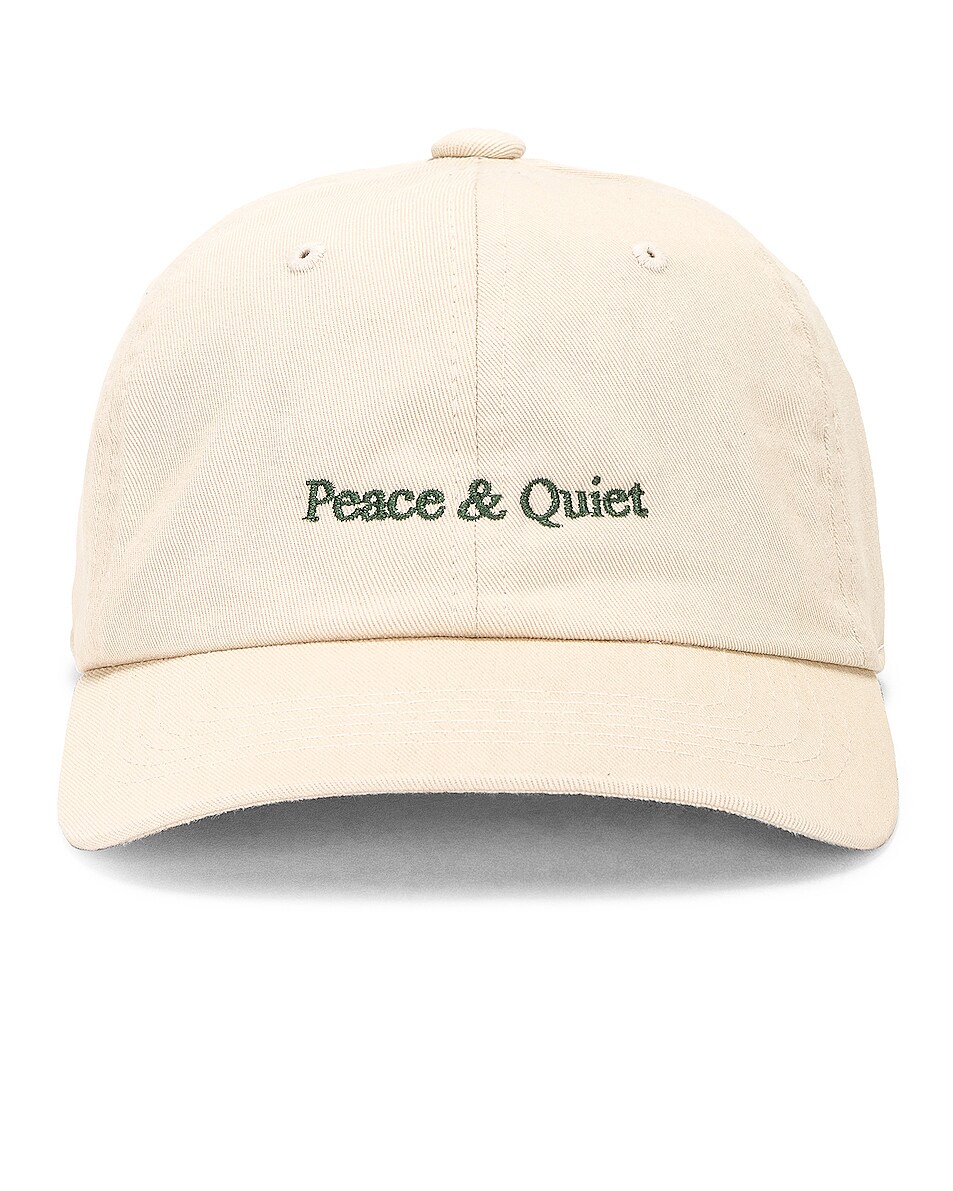 Image 1 of Museum of Peace and Quiet Classic Wordmark Dad Hat in Bone