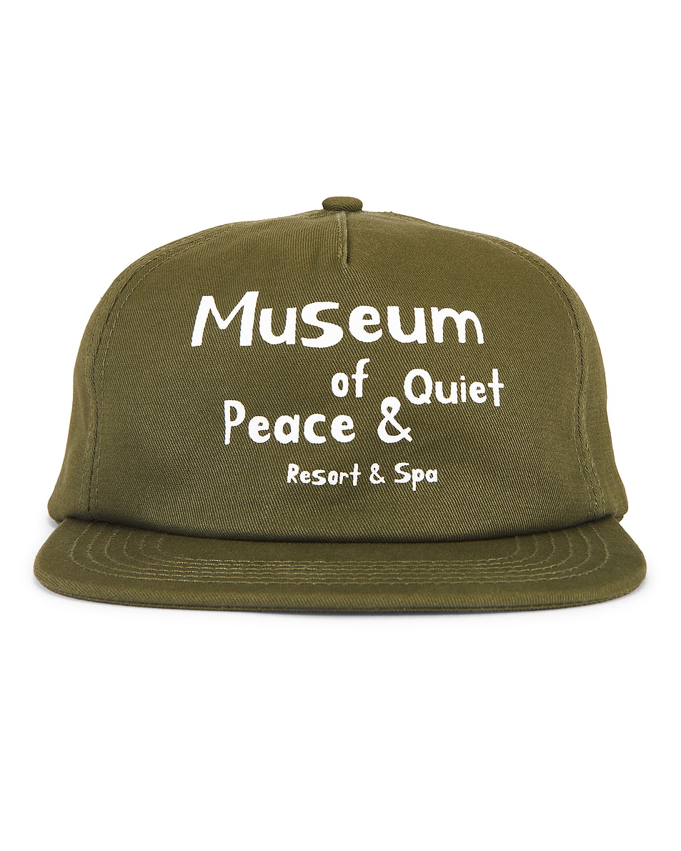 Image 1 of Museum of Peace and Quiet Mopq Resort 5 Panel Hat in Olive