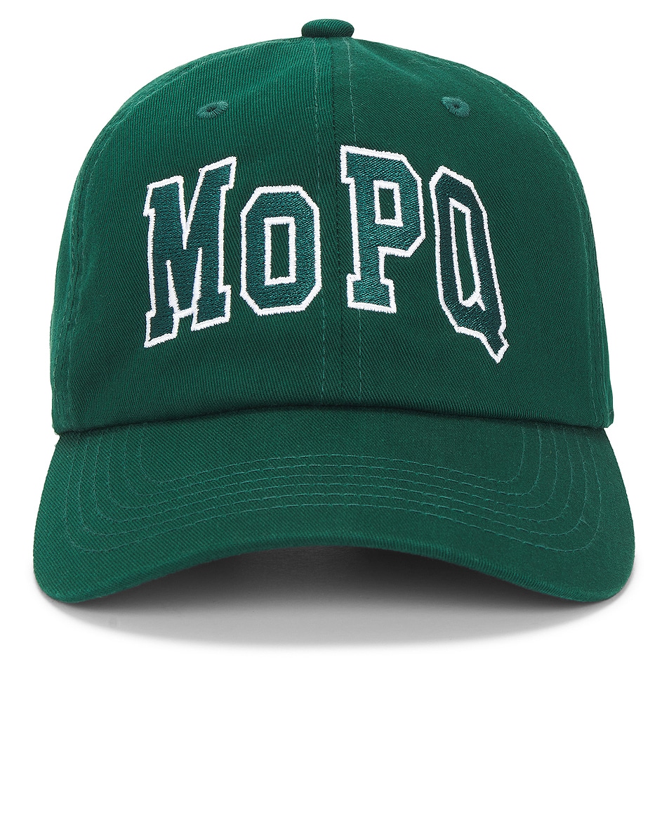 Image 1 of Museum of Peace and Quiet University Distressed Dad Hat in Forest