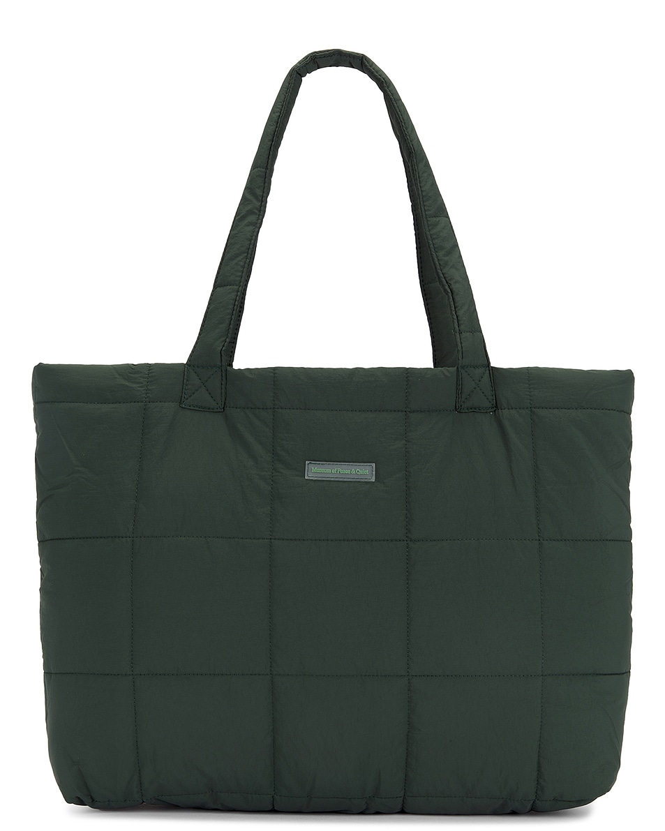 Image 1 of Museum of Peace and Quiet Mopq Nylon Tote Bag in Pine