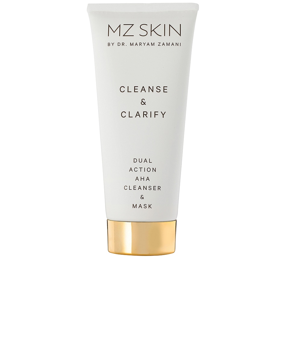 Image 1 of MZ Skin Cleanse & Clarify Dual Action AHA Cleanser & Mask in 