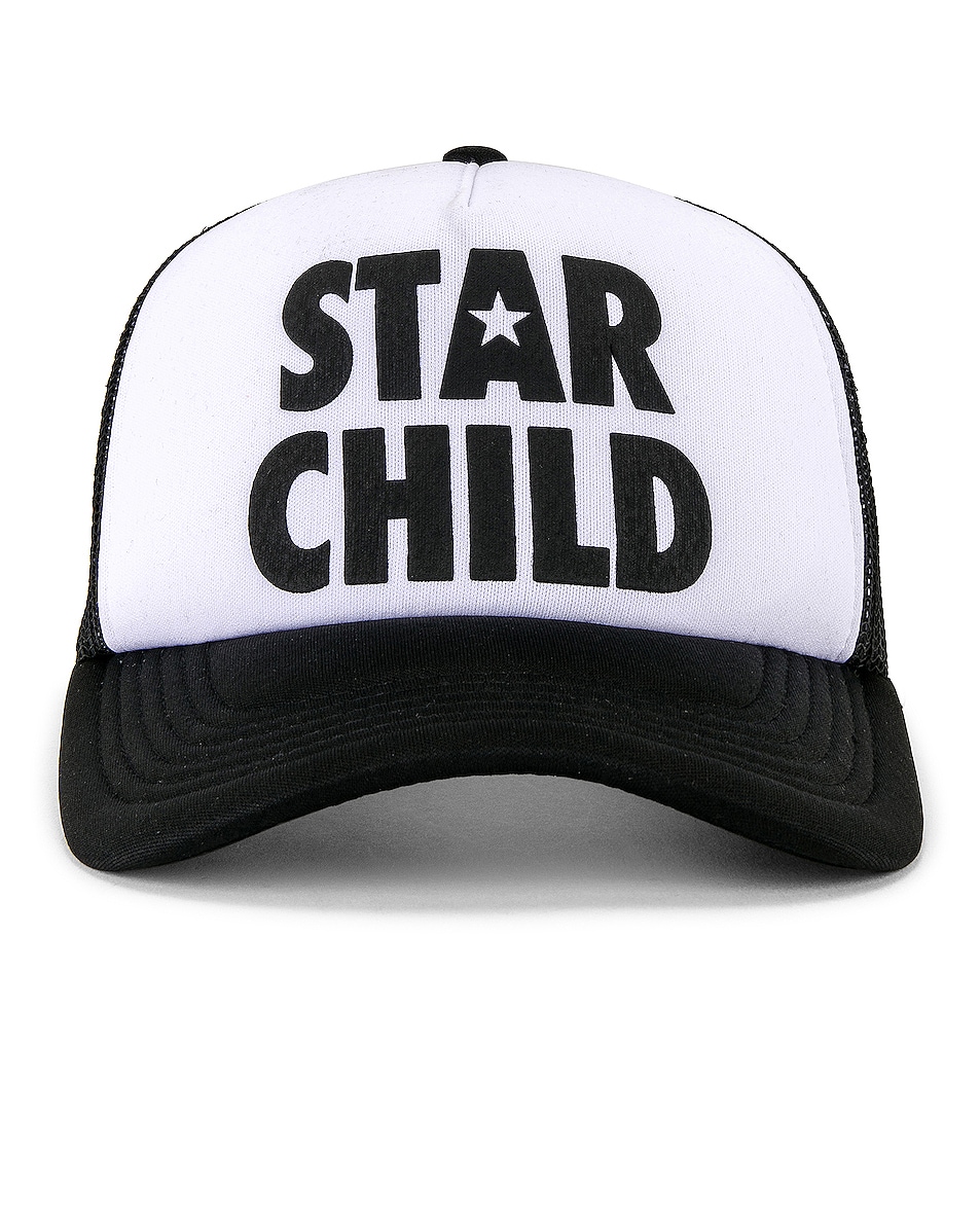 Image 1 of Nahmias Star Child Trucker Hat in White