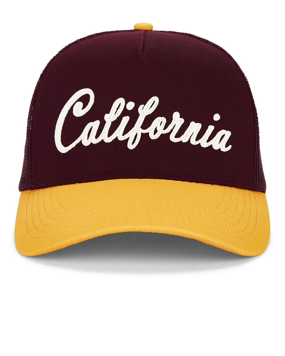 Image 1 of Nahmias California Trucker Hat in Plum