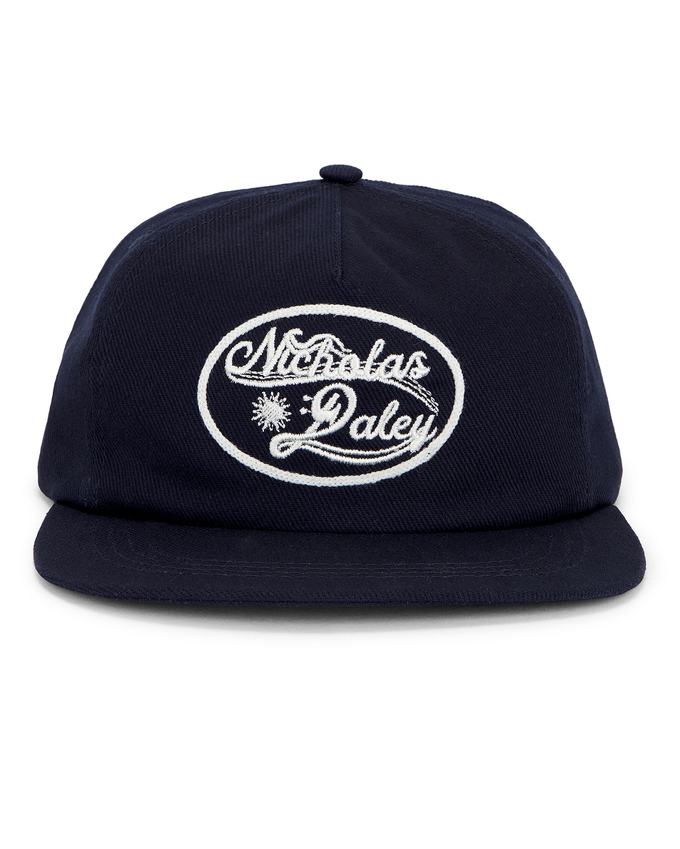 Image 1 of Nicholas Daley Records Cap in Navy