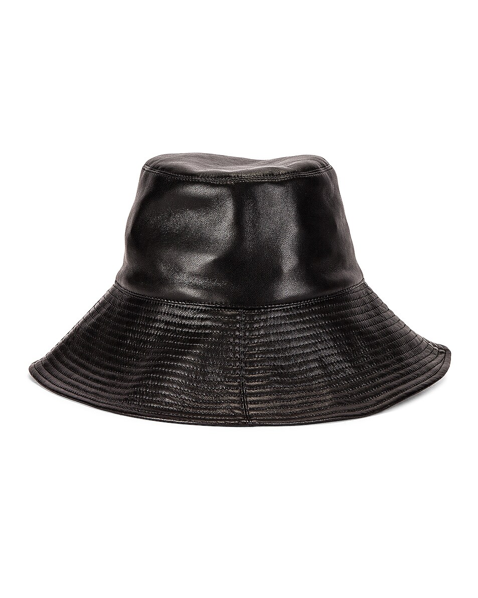 Nanushka Serge Hat in Black | FWRD
