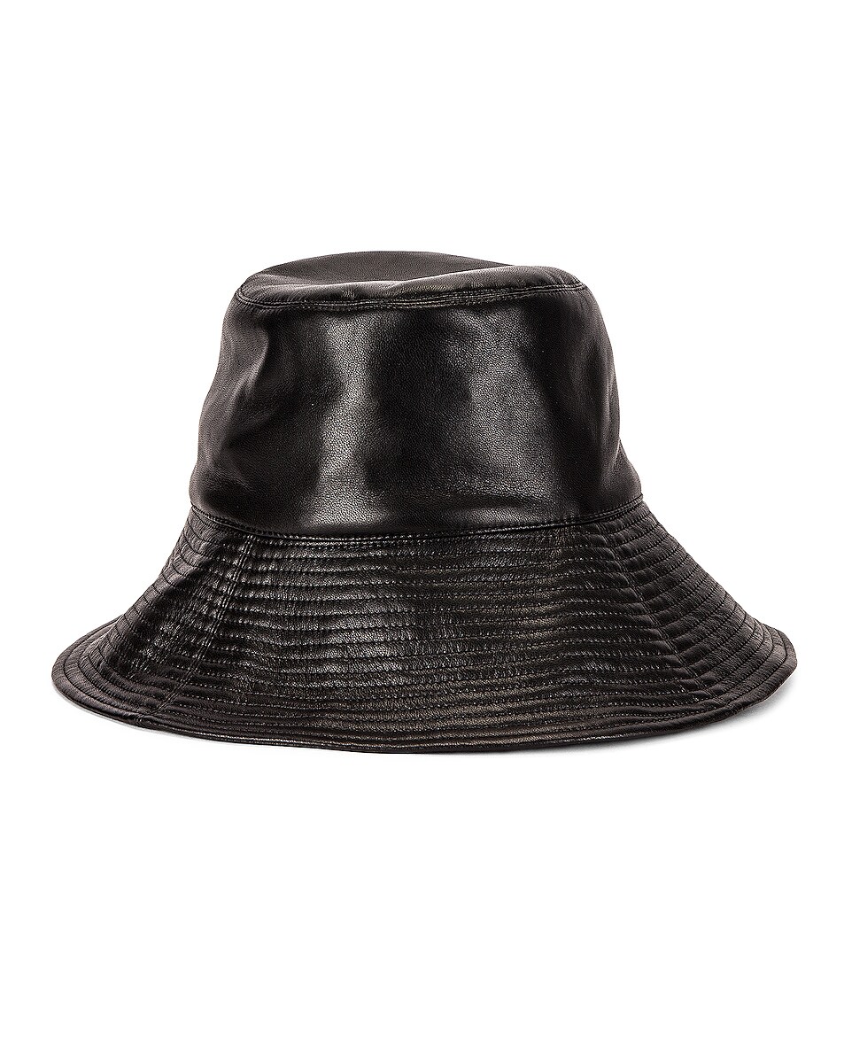 Nanushka Serge Hat in Black | FWRD