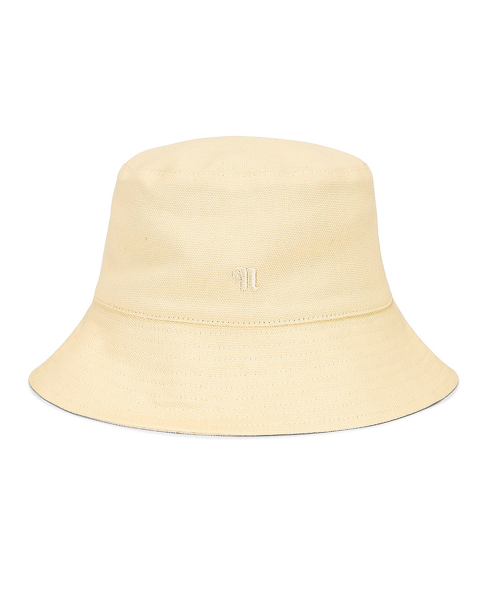 Image 1 of Nanushka Caran Hat in Creme