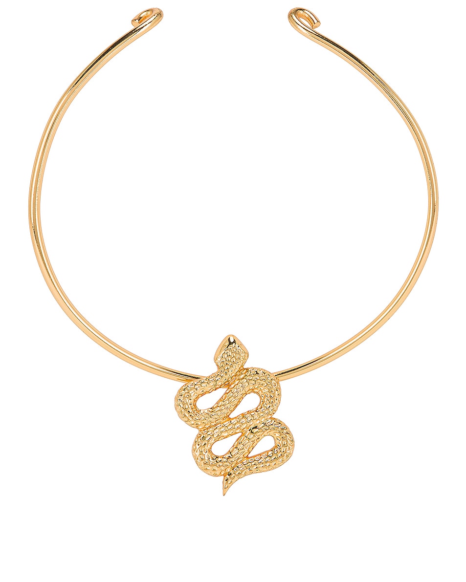 Image 1 of Ninon Serpent of Eden Choker in Gold