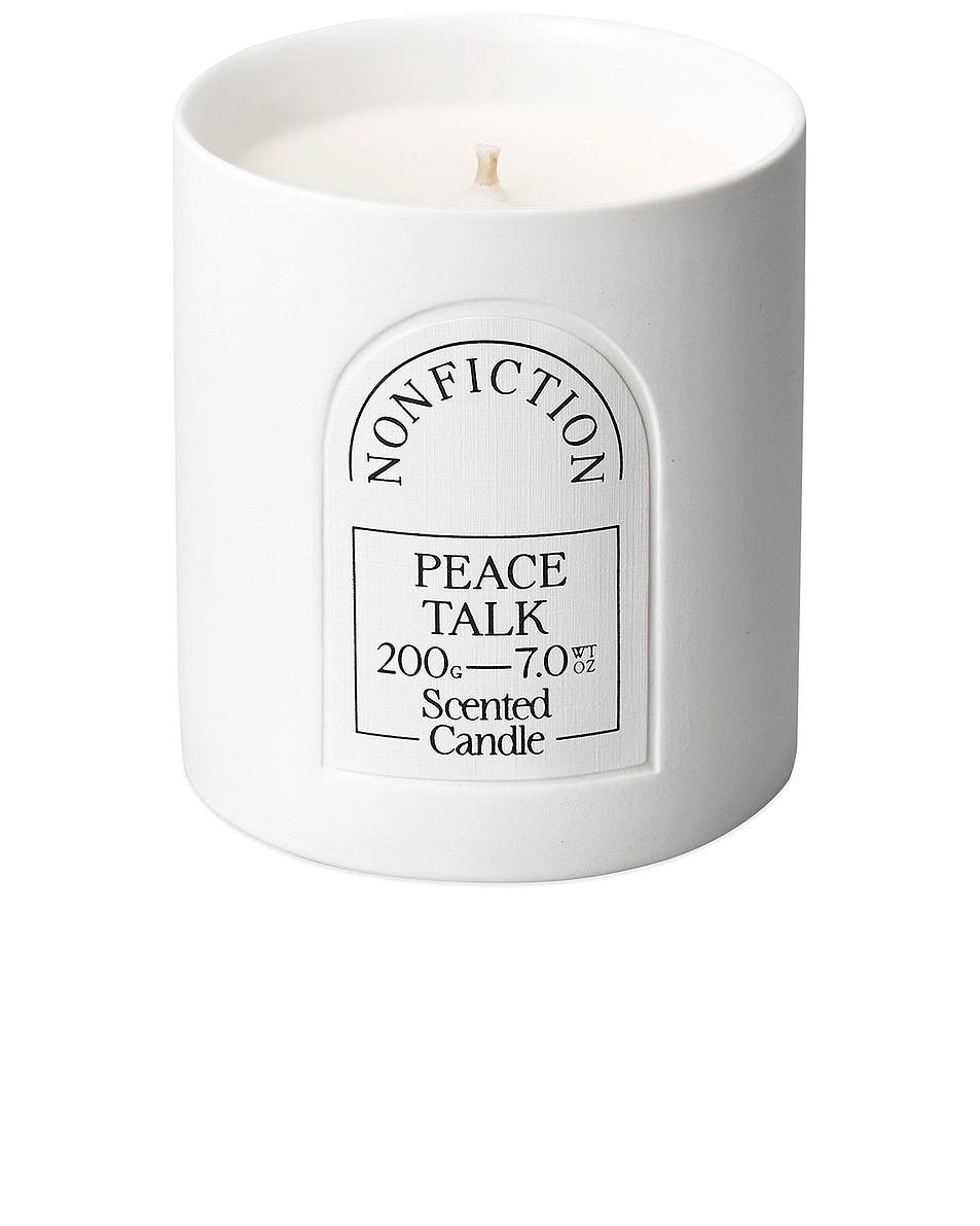 Image 1 of NONFICTION Peace Talk Scented Candle in 