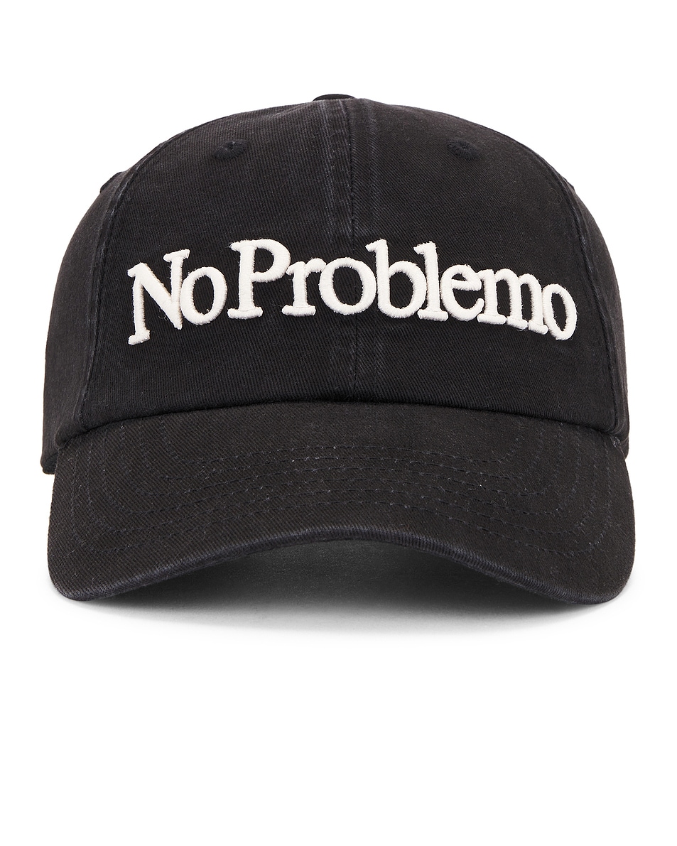 Image 1 of No Problemo Cap in Black
