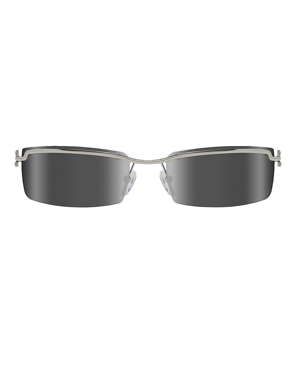 Image 1 of NRGY Riva Sunglasses in Chrome & Graphite