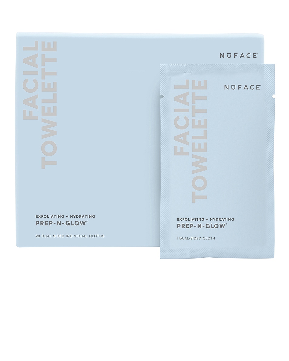 Image 1 of NuFACE Prep & Glow Cleansing Cloth 20 Pack in 