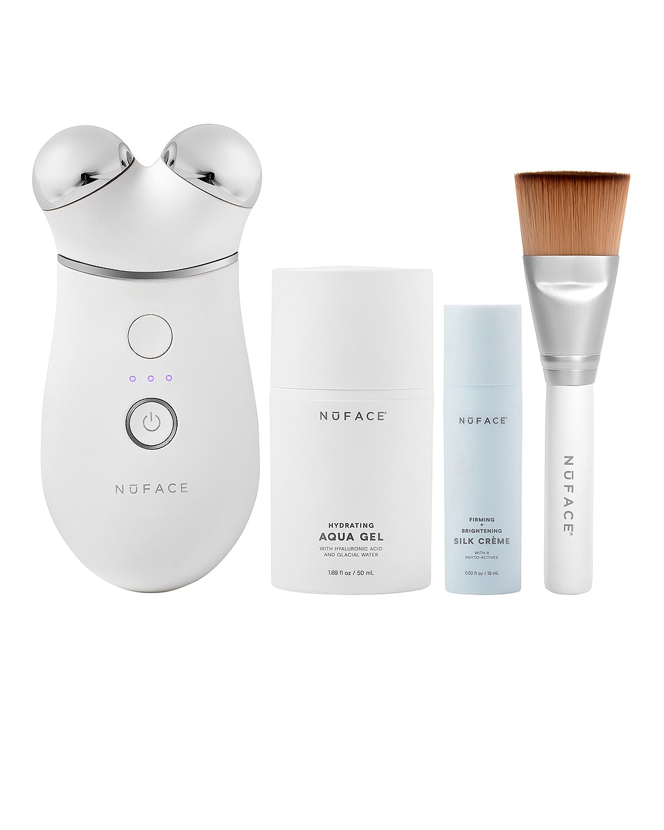 Image 1 of NuFACE Trinity+ Starter Kit in White