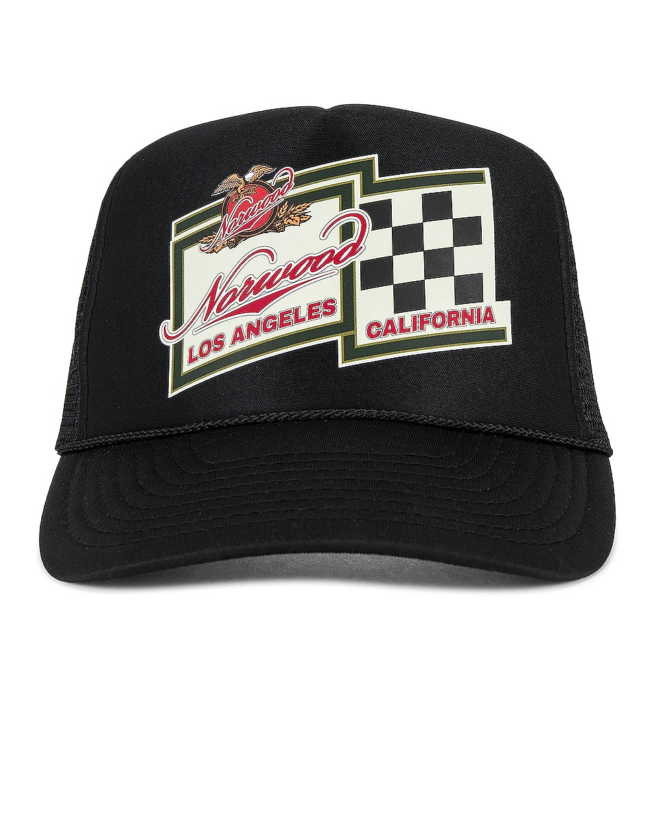 Image 1 of Norwood Pit Crew Trucker Hat in Black