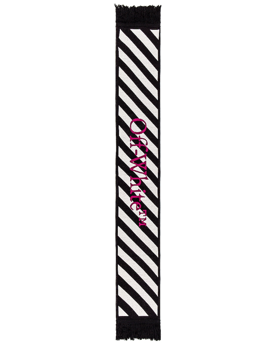 Image 1 of OFF-WHITE Arrows Scarf in Black