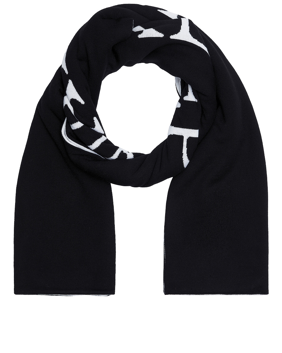 Image 1 of OFF-WHITE Keep Warm Scarf in Black