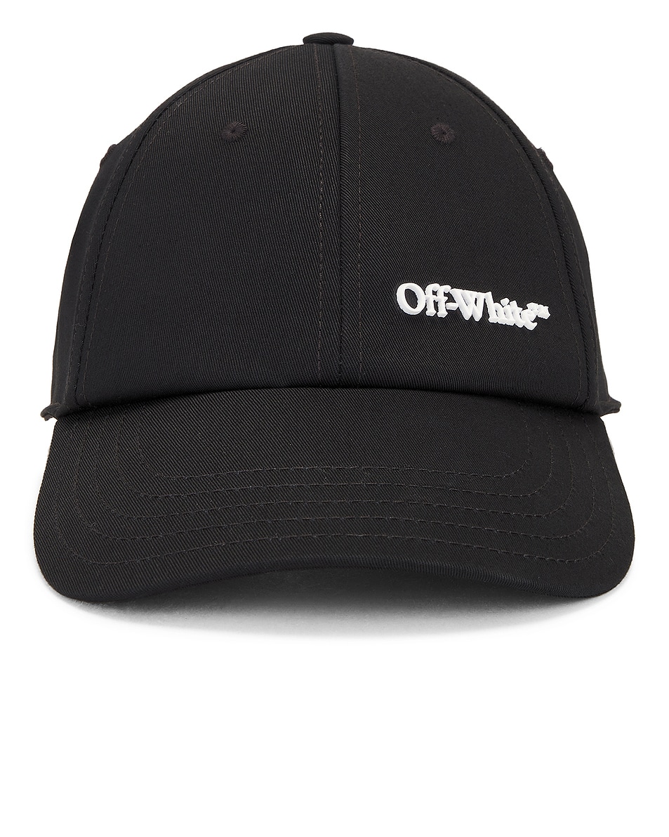 Image 1 of OFF-WHITE 3D Logo Baseball Cap in Black