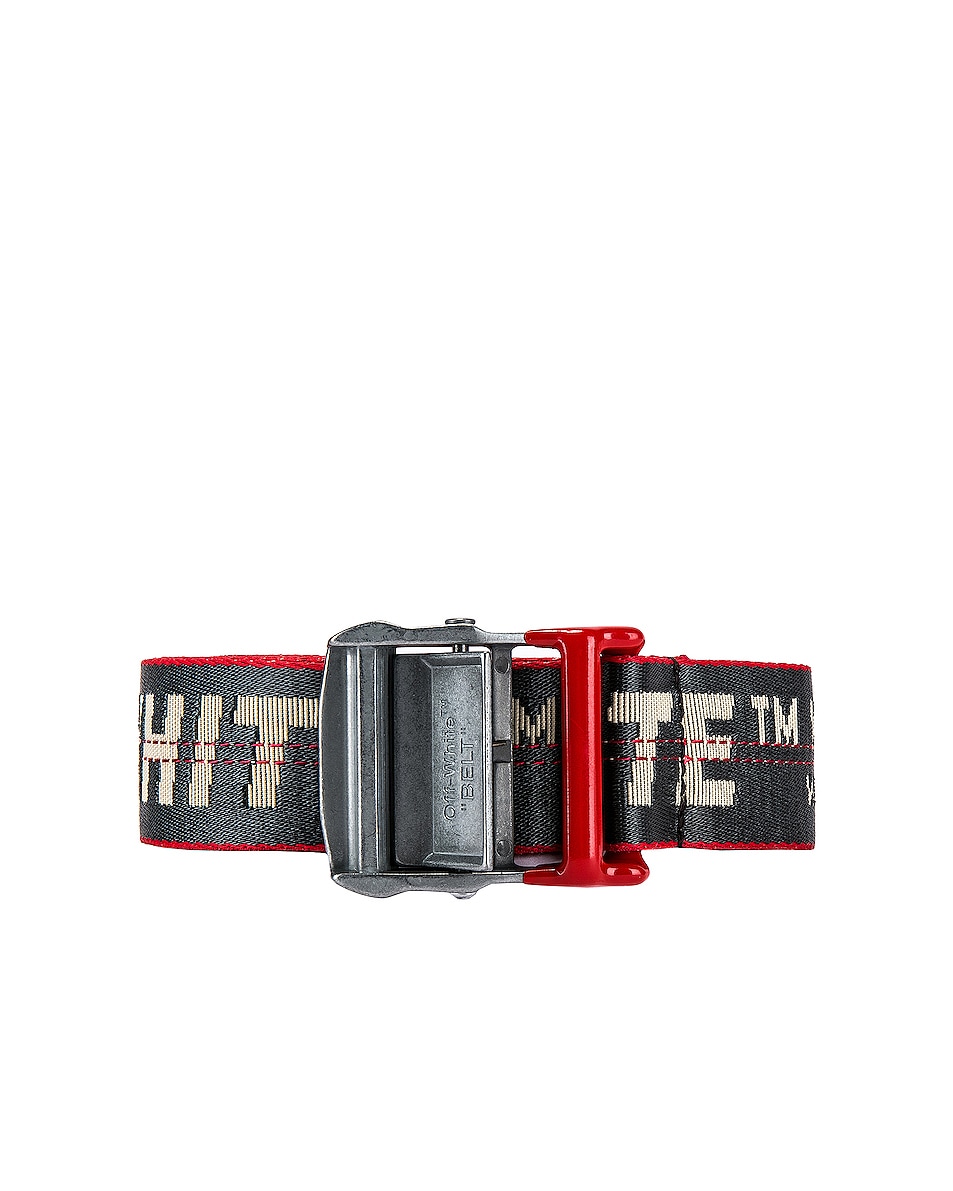 Image 1 of OFF-WHITE Industrial Belt in Anthracite