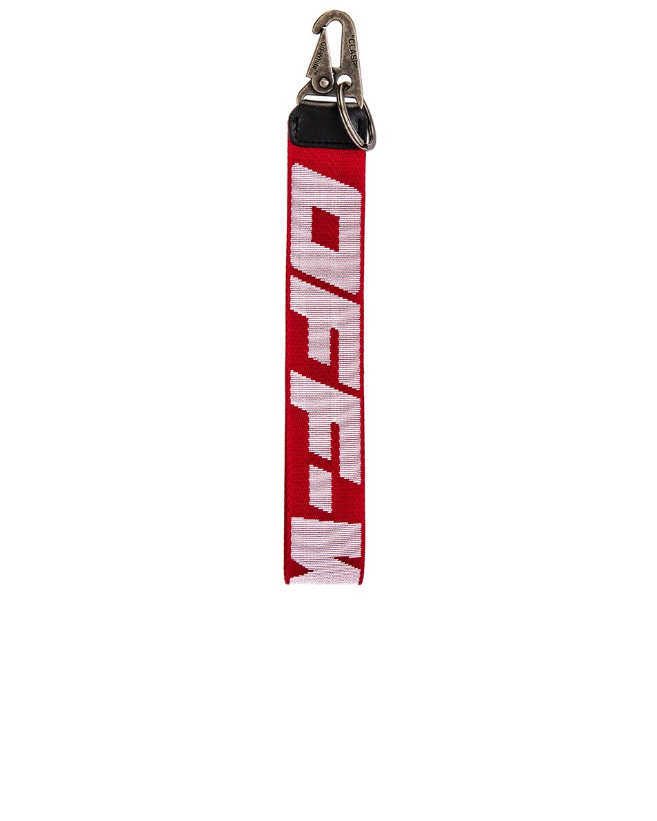 Image 1 of OFF-WHITE 2.0 Industrial Key Holder in Red & White