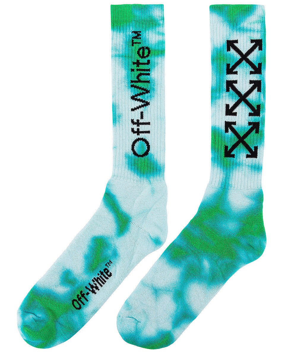 Image 1 of OFF-WHITE Socks in Light Green