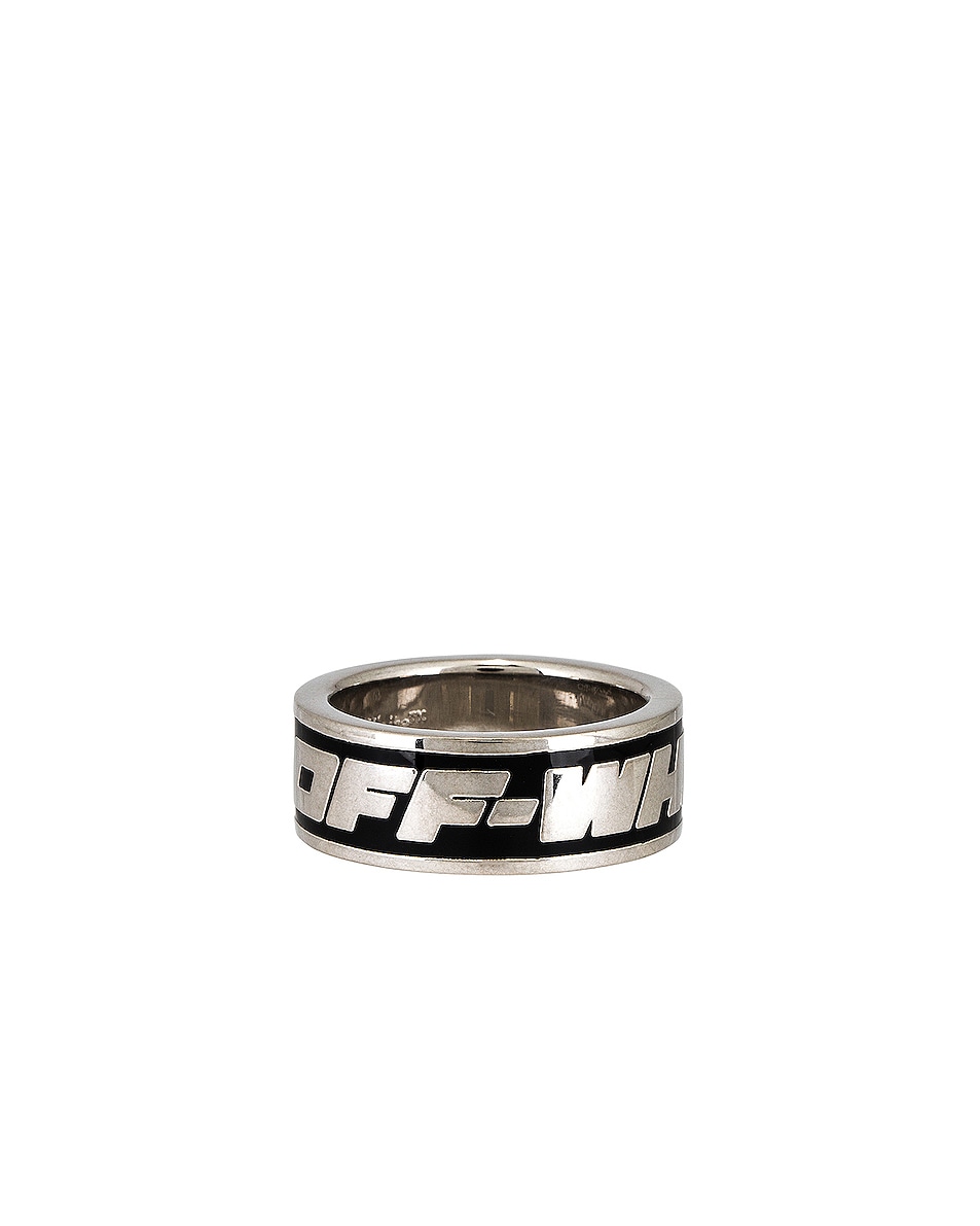 Image 1 of OFF-WHITE 2.0 Industrial Ring in Black