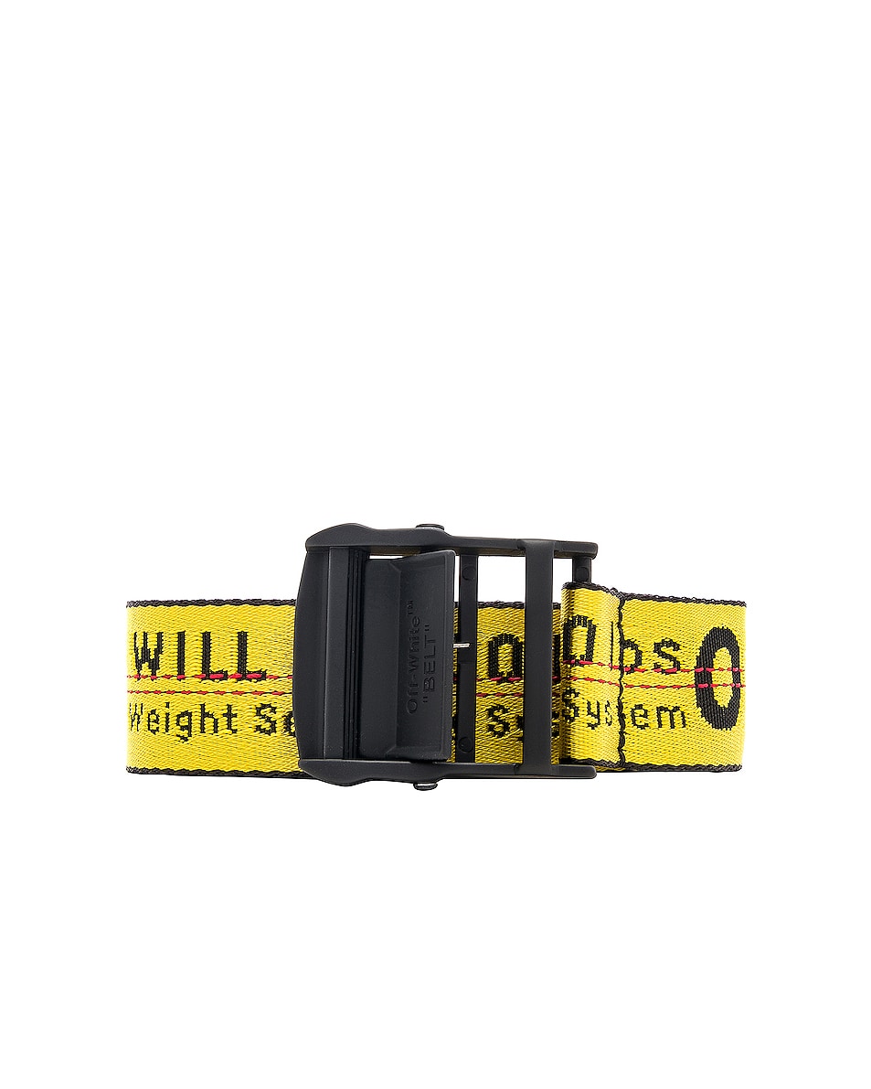 Image 1 of OFF-WHITE Classic Industrial Belt in Yellow & Black