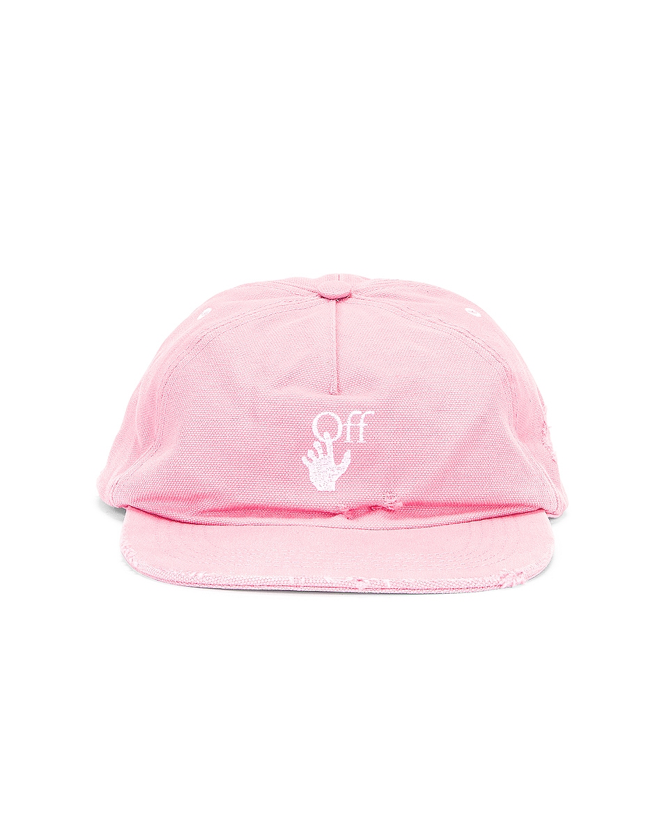 Image 1 of OFF-WHITE New Baseball Cap in Pink