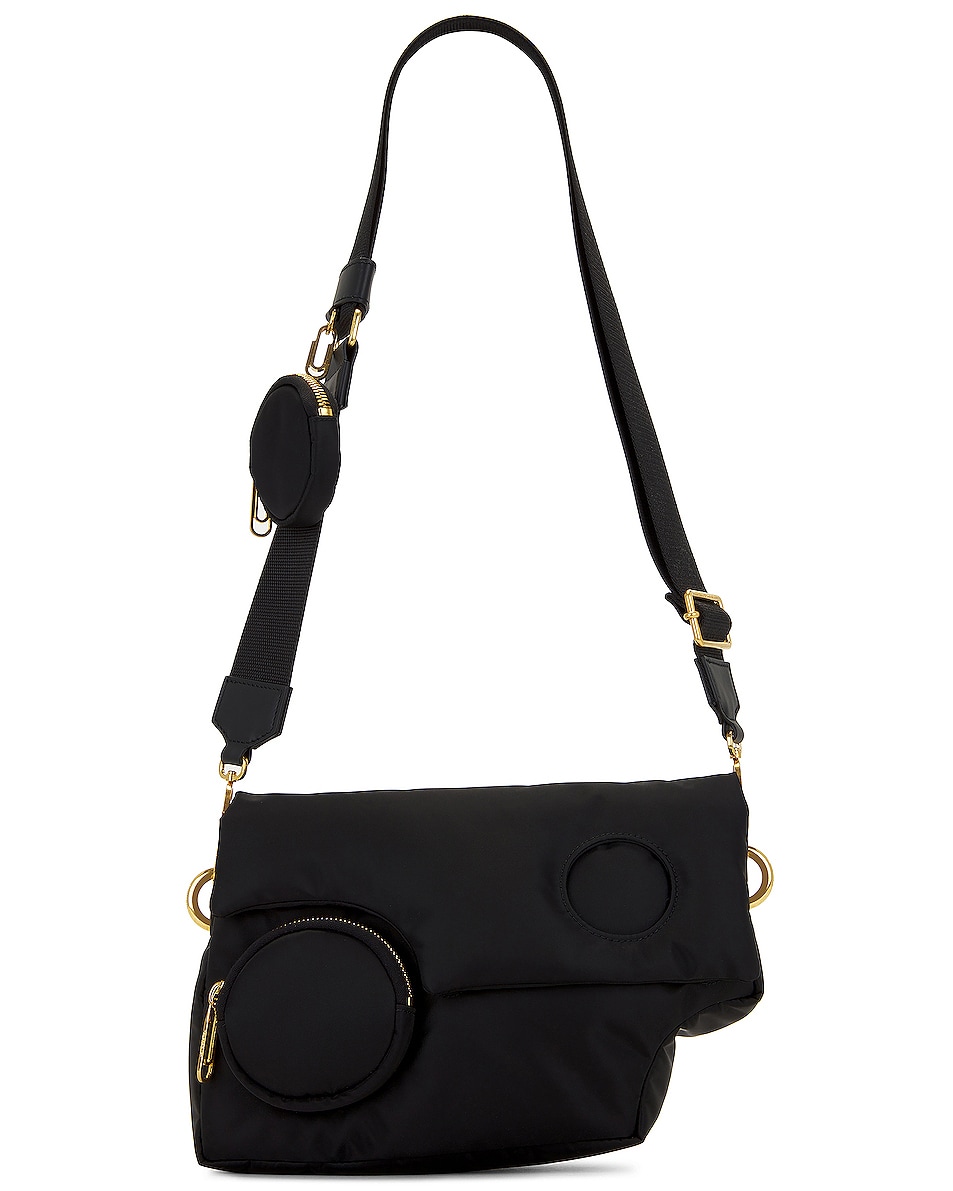 Image 1 of OFF-WHITE Burrow Drill Shoulder 28 Bag in Black