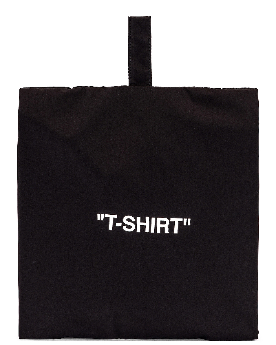 Image 1 of OFF-WHITE T Shirts Pouch Bag in Black