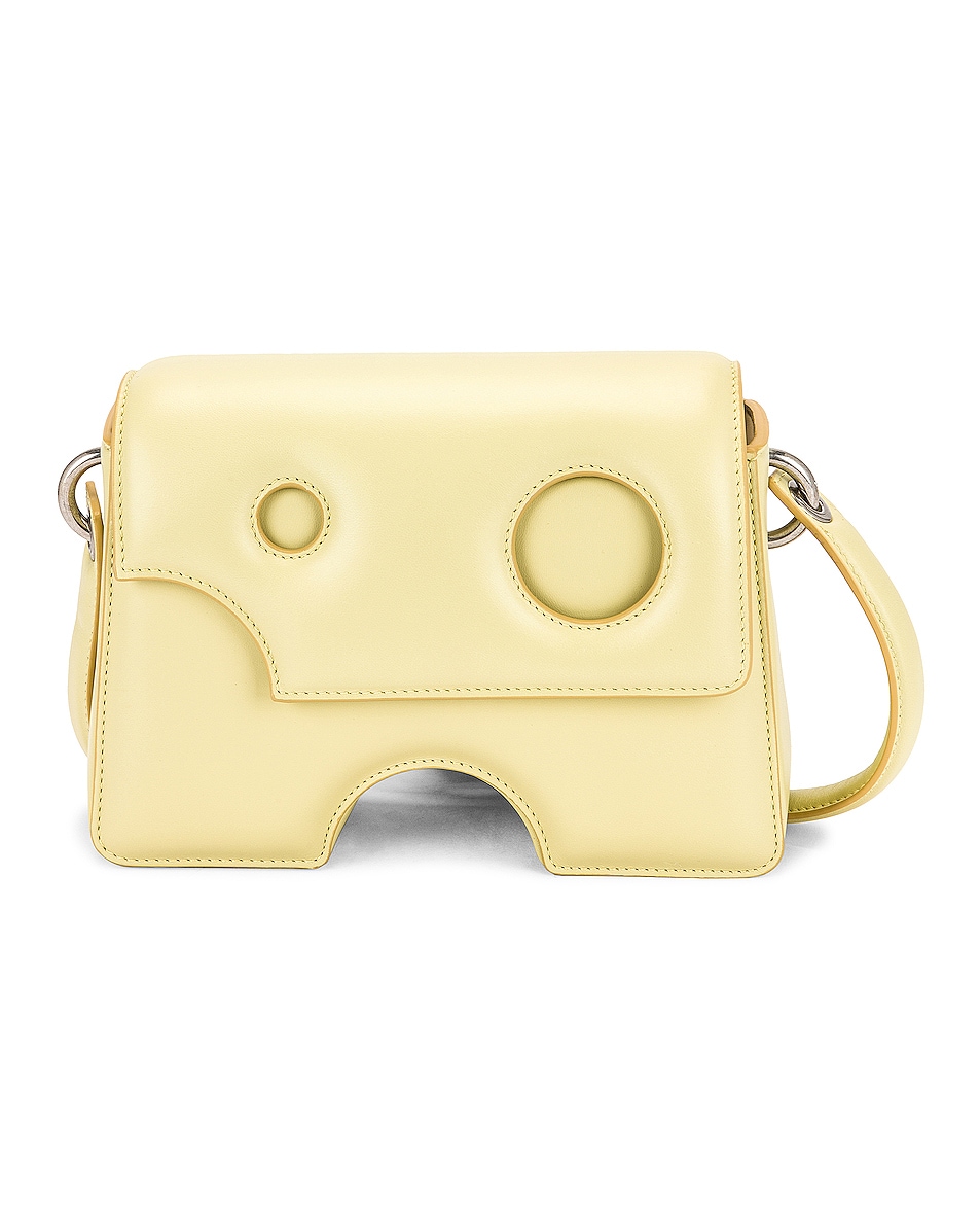 Image 1 of OFF-WHITE Burrow Shoulder Bag 22 in Ochre Yellow