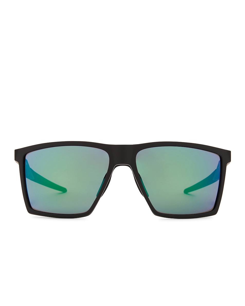 Image 1 of Oakley Futurity Sun Sunglasses in Black & Green