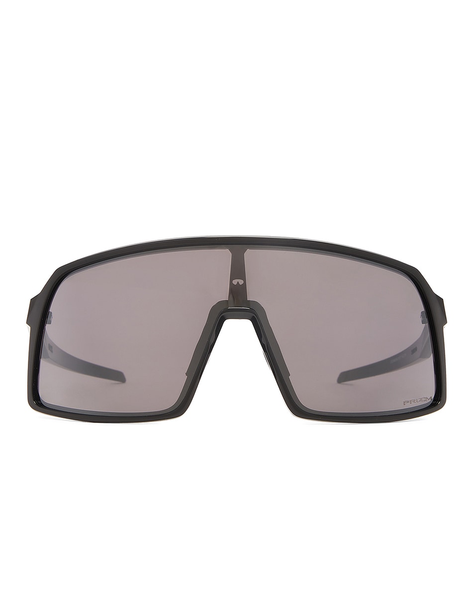 Image 1 of Oakley Sutro Shield Sunglasses in Polished Black