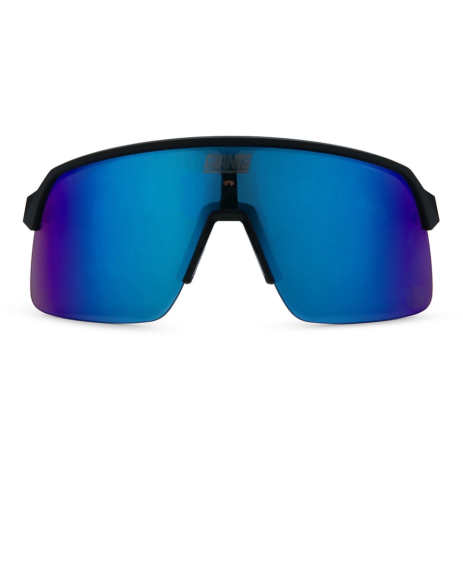 Image 1 of Oakley NY Giants Sutro Lite in Matte Black & Prizm Sapphire