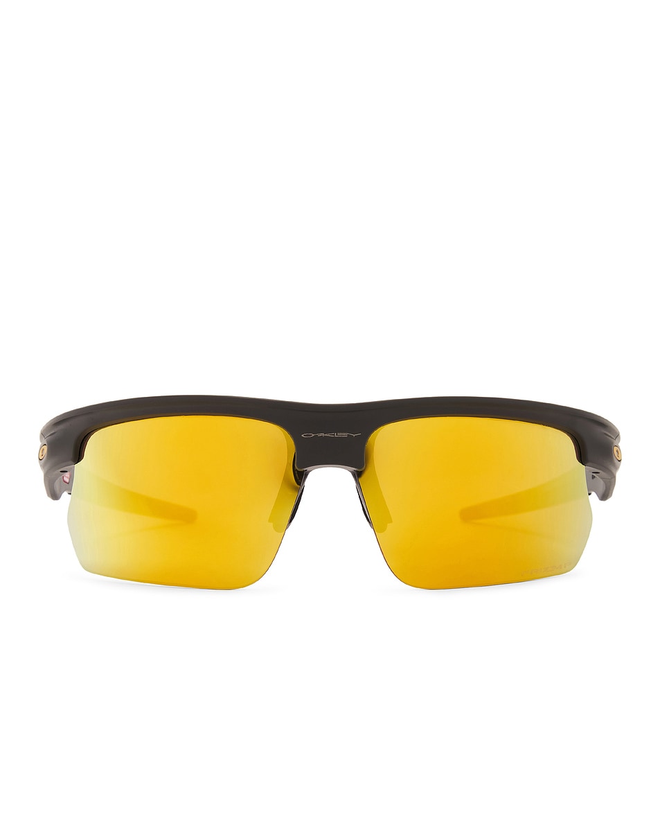Image 1 of Oakley Bisphaera Polarized Sunglasses in Black & Yellow