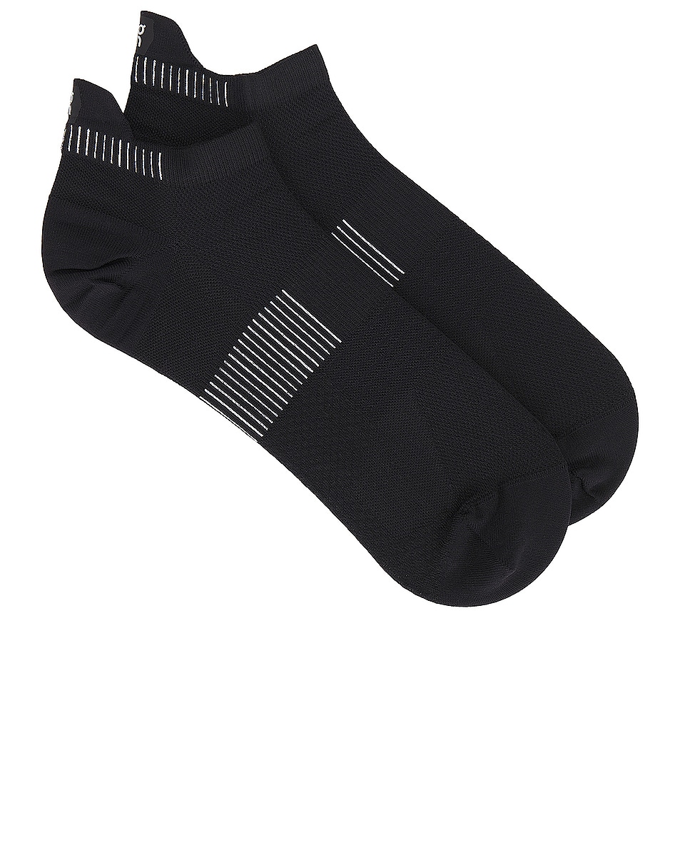 Image 1 of On Ultralight Low Sock in Black & White