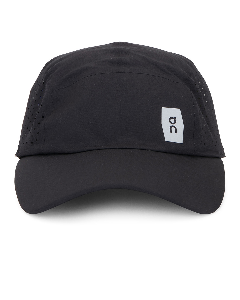 Image 1 of On Lightweight Cap in Black