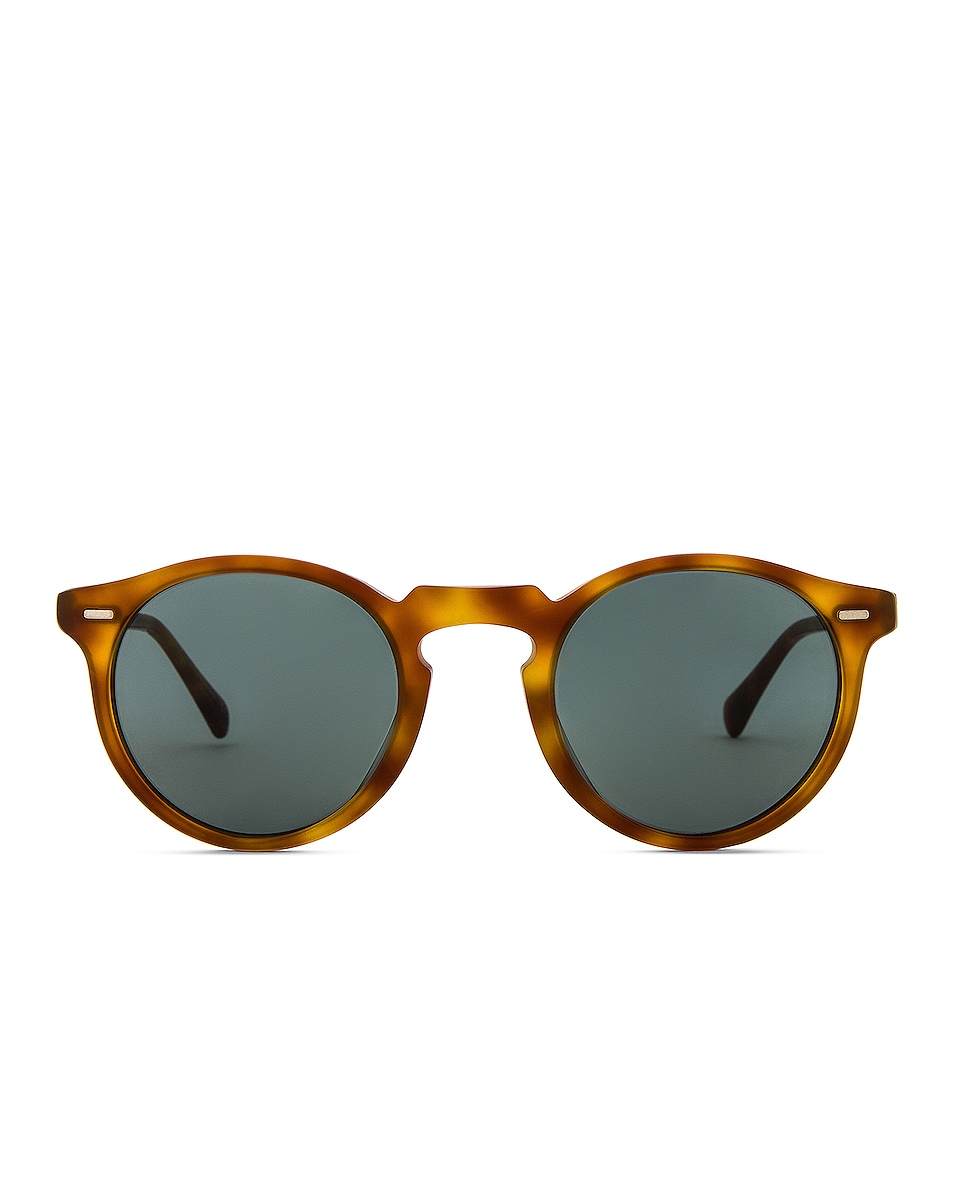 Image 1 of Oliver Peoples Gregory Peck Sunglasses in Brown