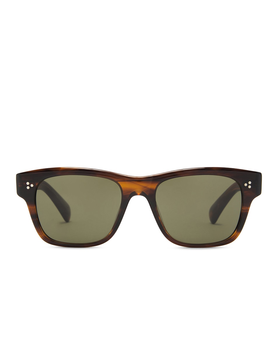 Image 1 of Oliver Peoples Birell Sun Sunglasses in Tuscany Tortoise