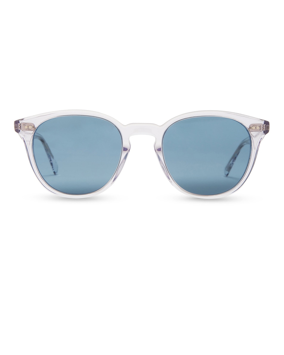 Image 1 of Oliver Peoples Desmon Polarized Sunglasses in Crystal