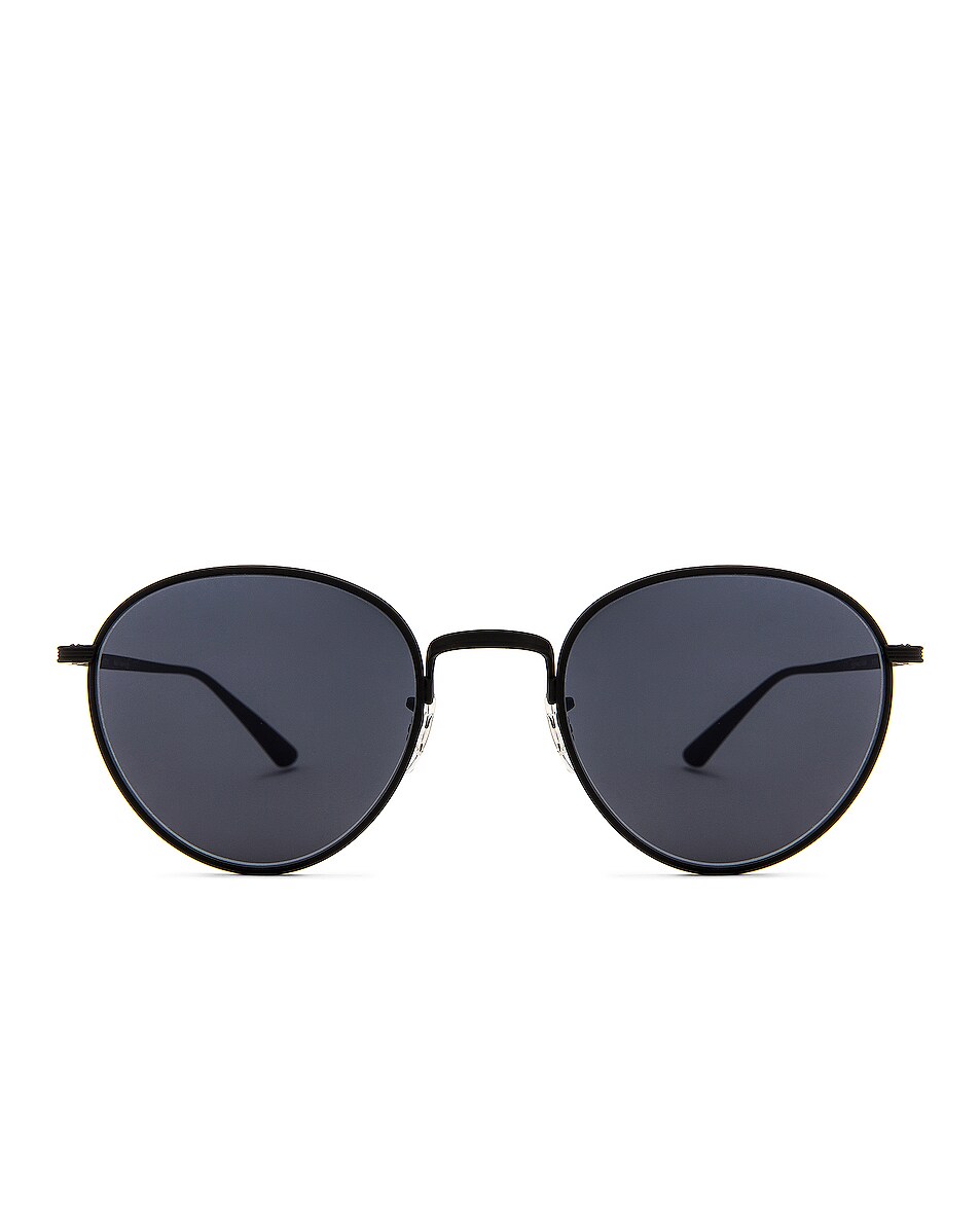 Image 1 of Oliver Peoples x The Row Brownstone Sunglasses in Pewter & Black