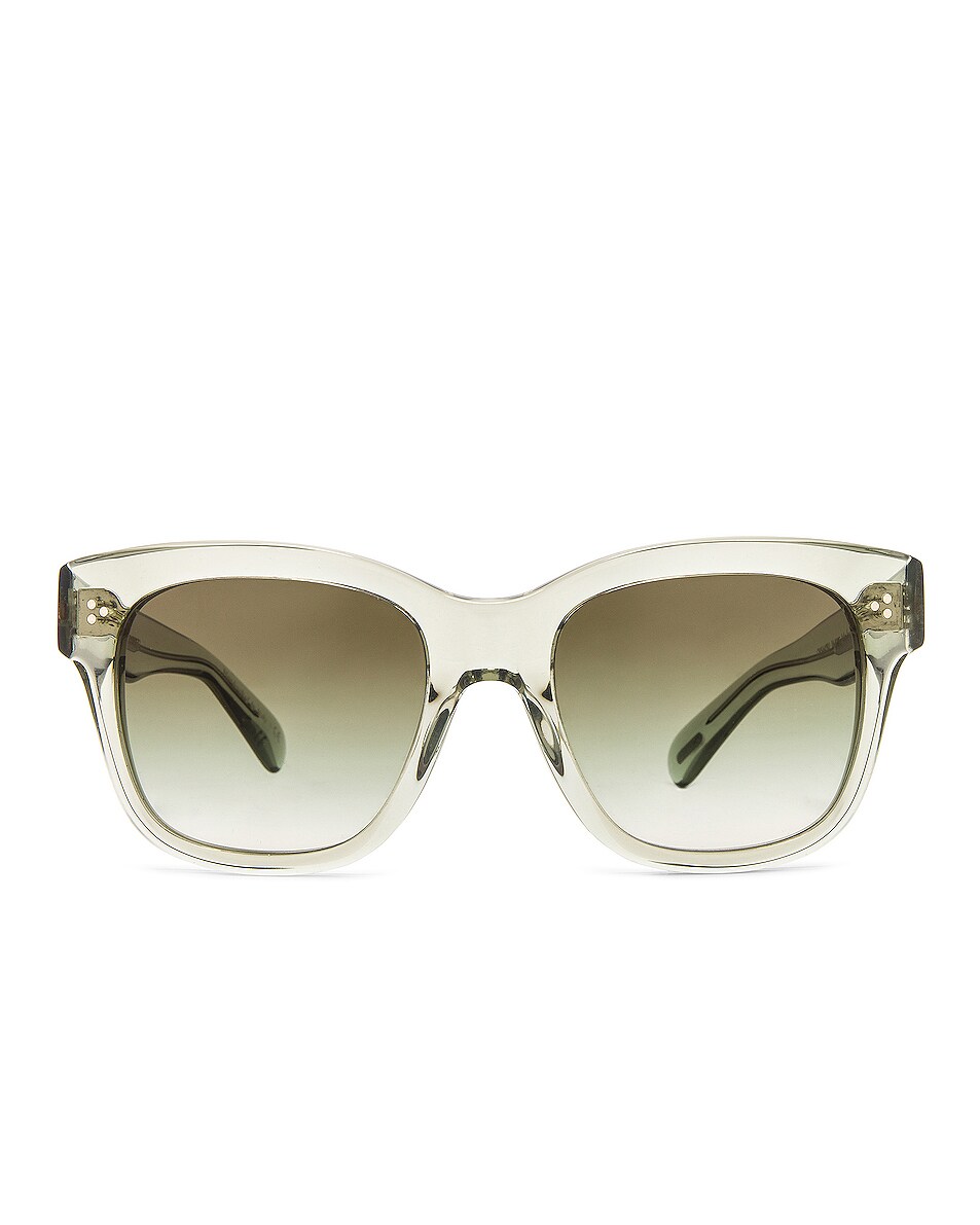 Image 1 of Oliver Peoples Mellery Sunglasses in Washed Sage & Olive Gradient