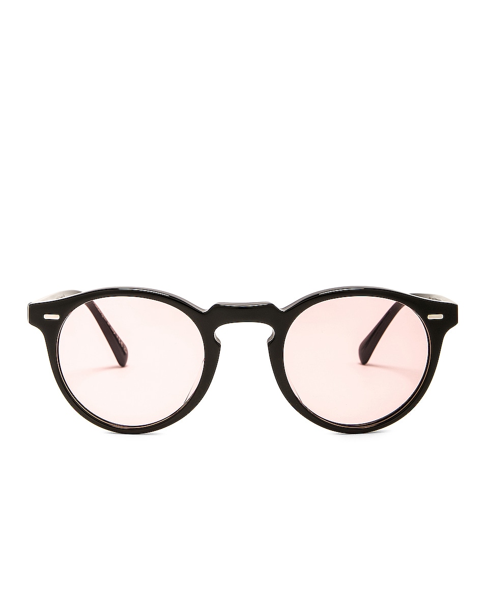 Image 1 of Oliver Peoples Gregory Peck Sunglasses in Black